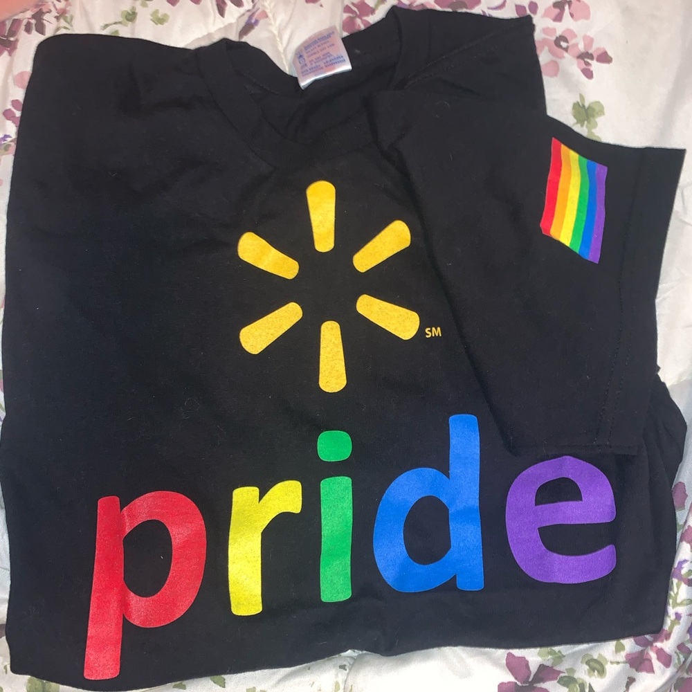 Walmart PRIDE t-shirt New